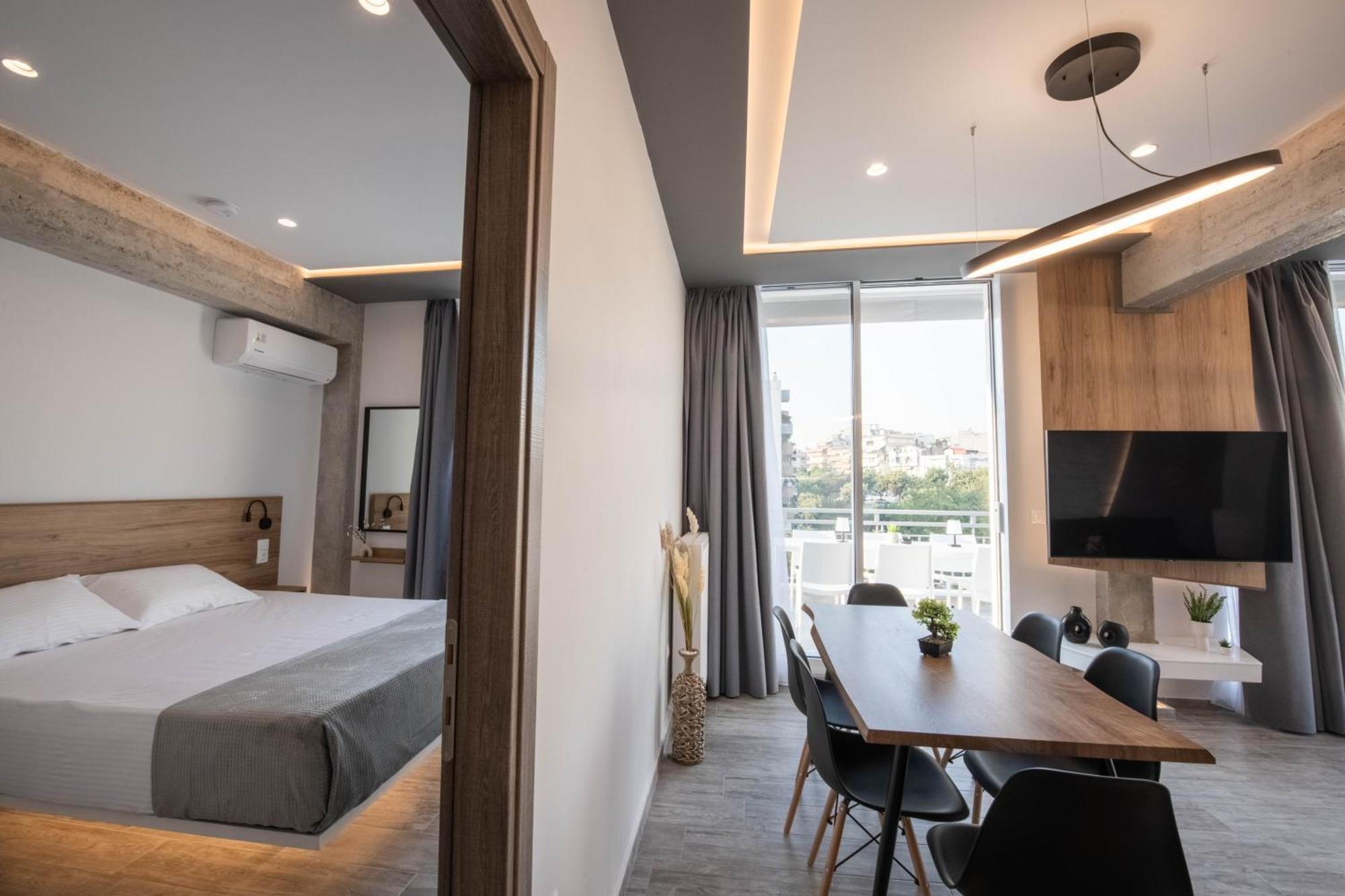 Skia Luxury Living Above The Walls 塞萨洛尼基 外观 照片