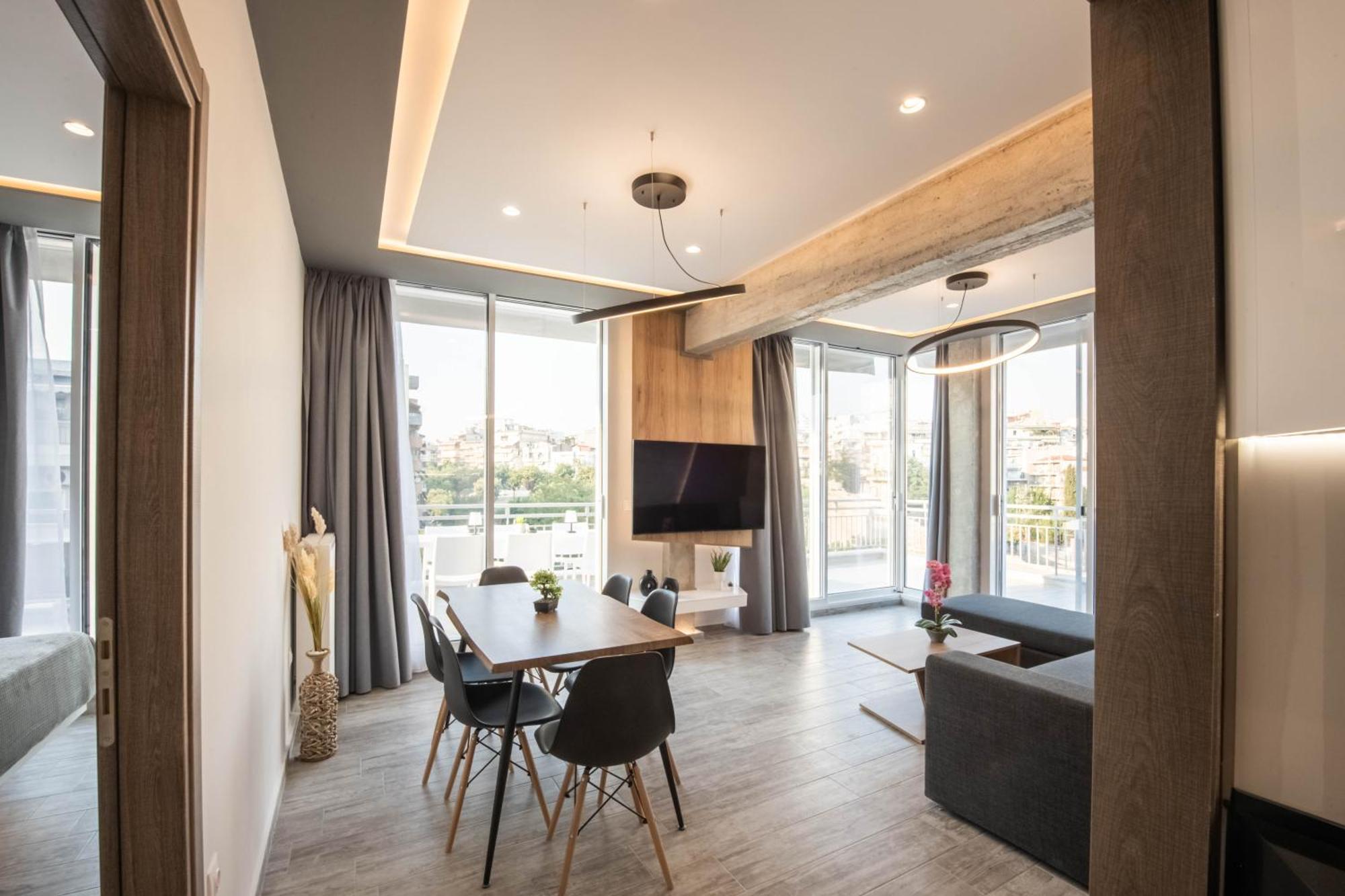 Skia Luxury Living Above The Walls 塞萨洛尼基 外观 照片