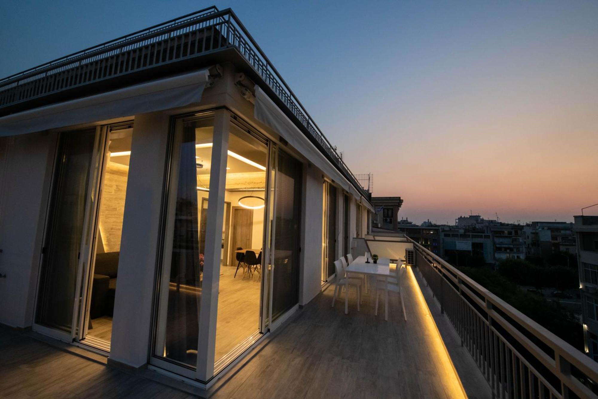 Skia Luxury Living Above The Walls 塞萨洛尼基 外观 照片